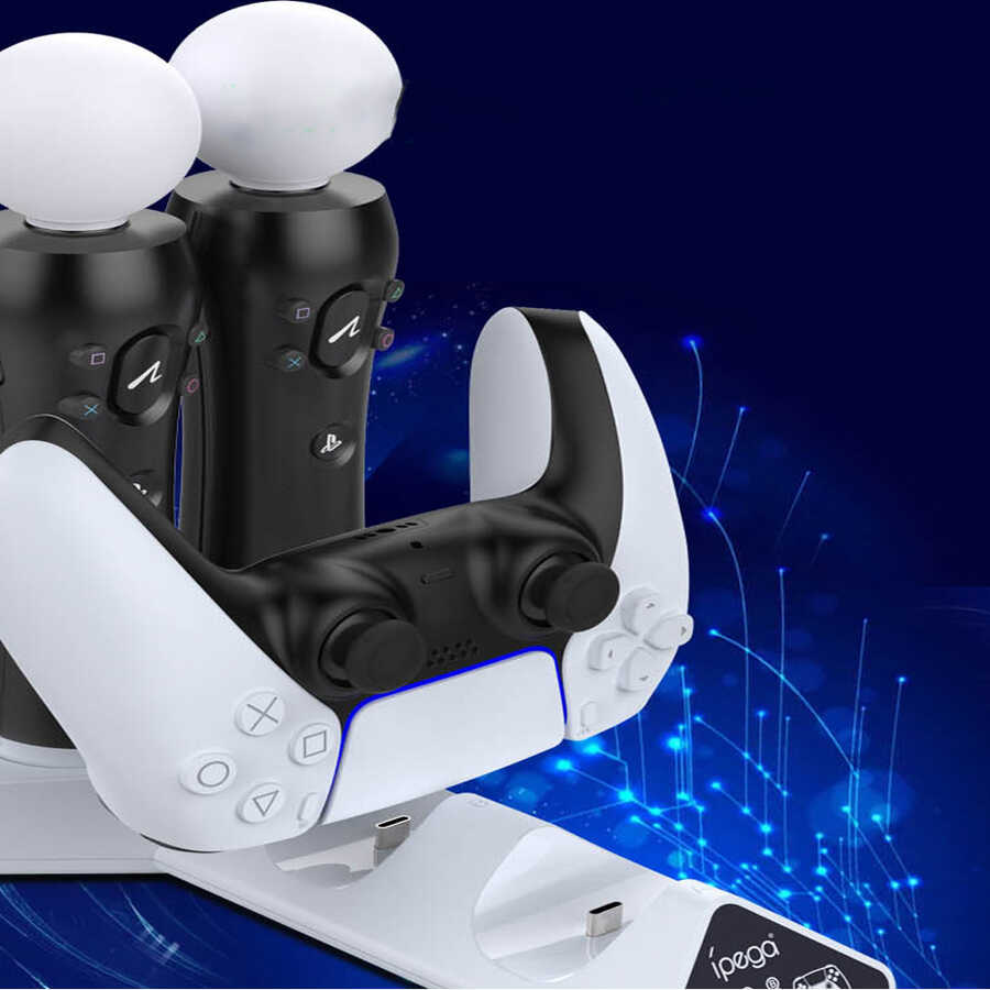Bilişim Burada iPega PG-P5011 Playstation 5 Dualsense Şarj İstasyonu